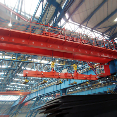 40メートル30のトンQLのタイプ鋼鉄工場二重起重機の天井クレーン